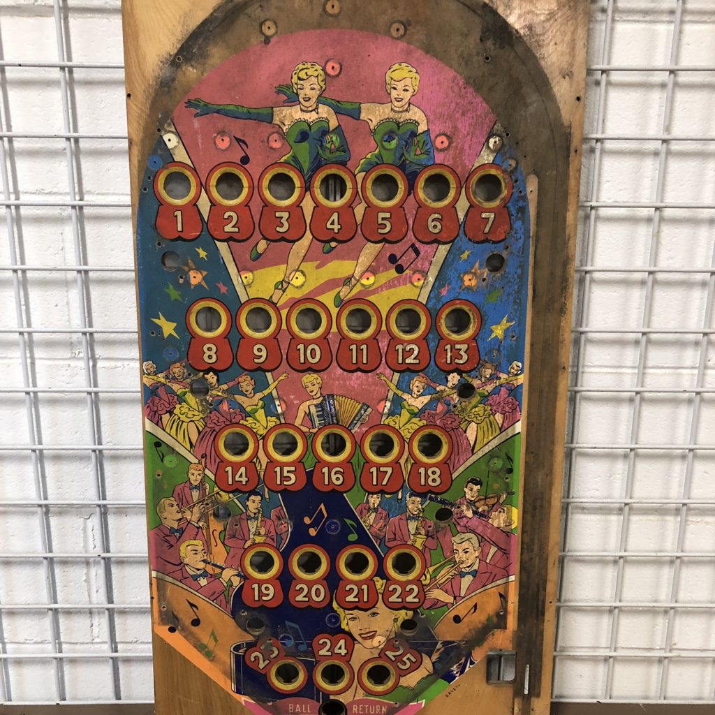 Gayety Tiltcycle Upcycled Pinball Pop Art