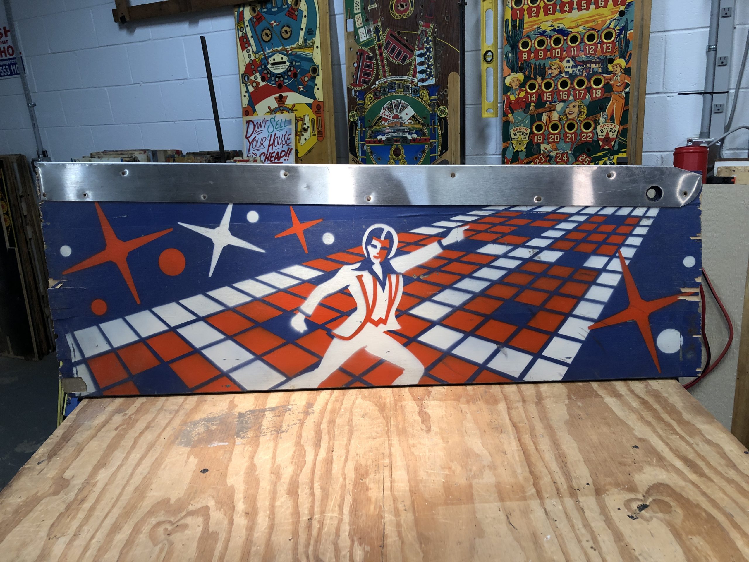 Disco Fever - 1978 Williams - Tiltcycle - Upcycled Pinball Pop Art